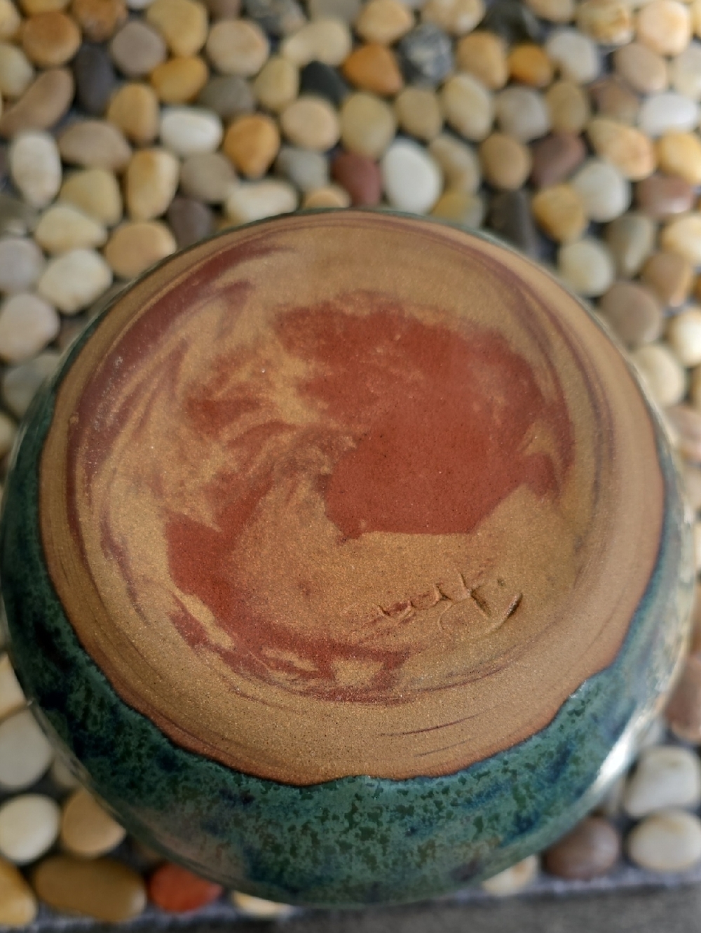 Rustic Green Handmade Glazed Ceramic Votive with Moose Cutout - Picture 8 of 16